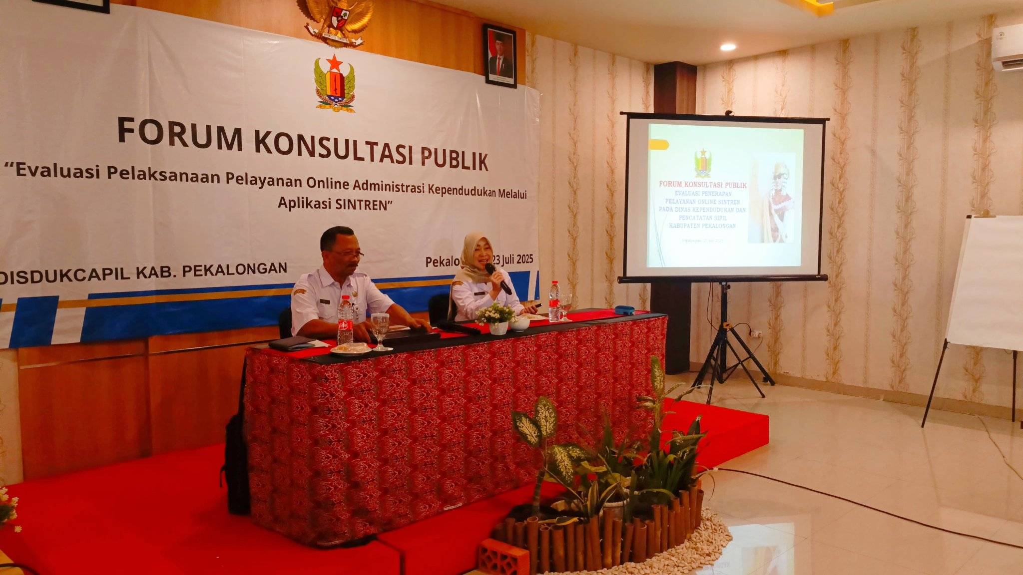 Disdukcapil Gelar Acara Forum Konsultasi Publik Tahun 2025