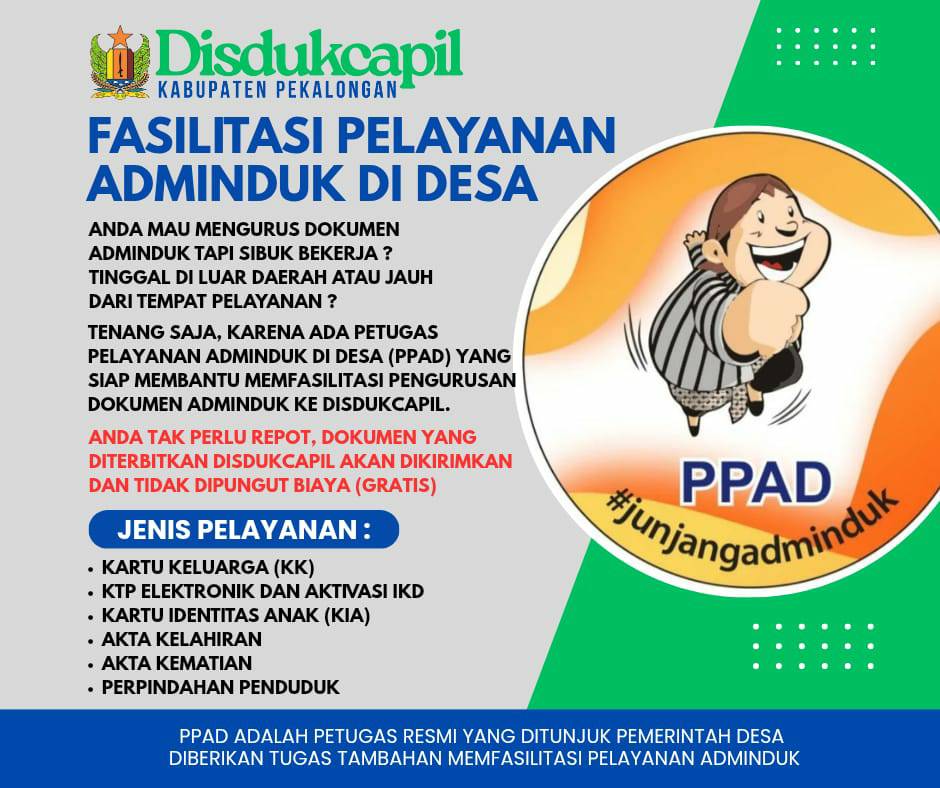 Fasilitasi Pelayanan Adminduk oleh PPAD Menjangkau Seluruh Pelosok Desa