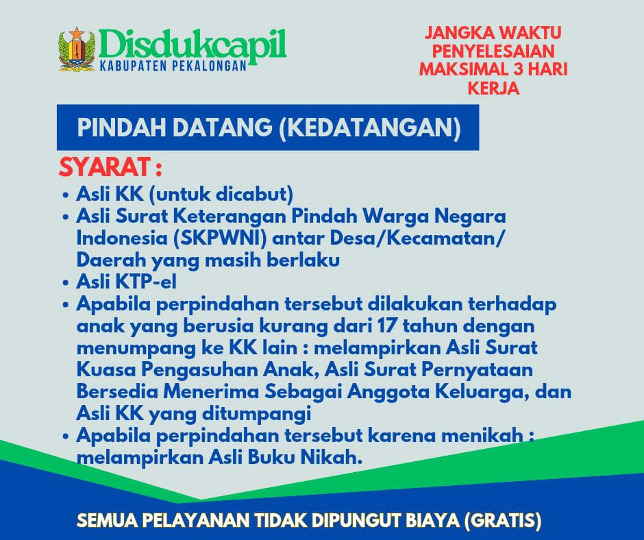Pindah Datang