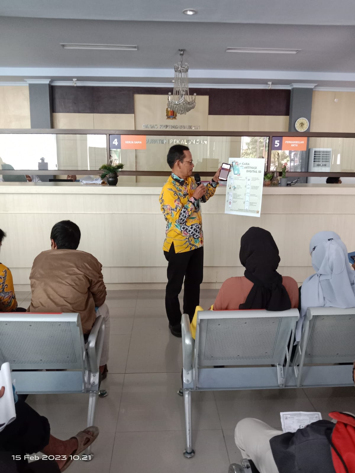 Disdukcapil Sosialisasikan Identitas Kependudukan Digital kepada Masyarakat