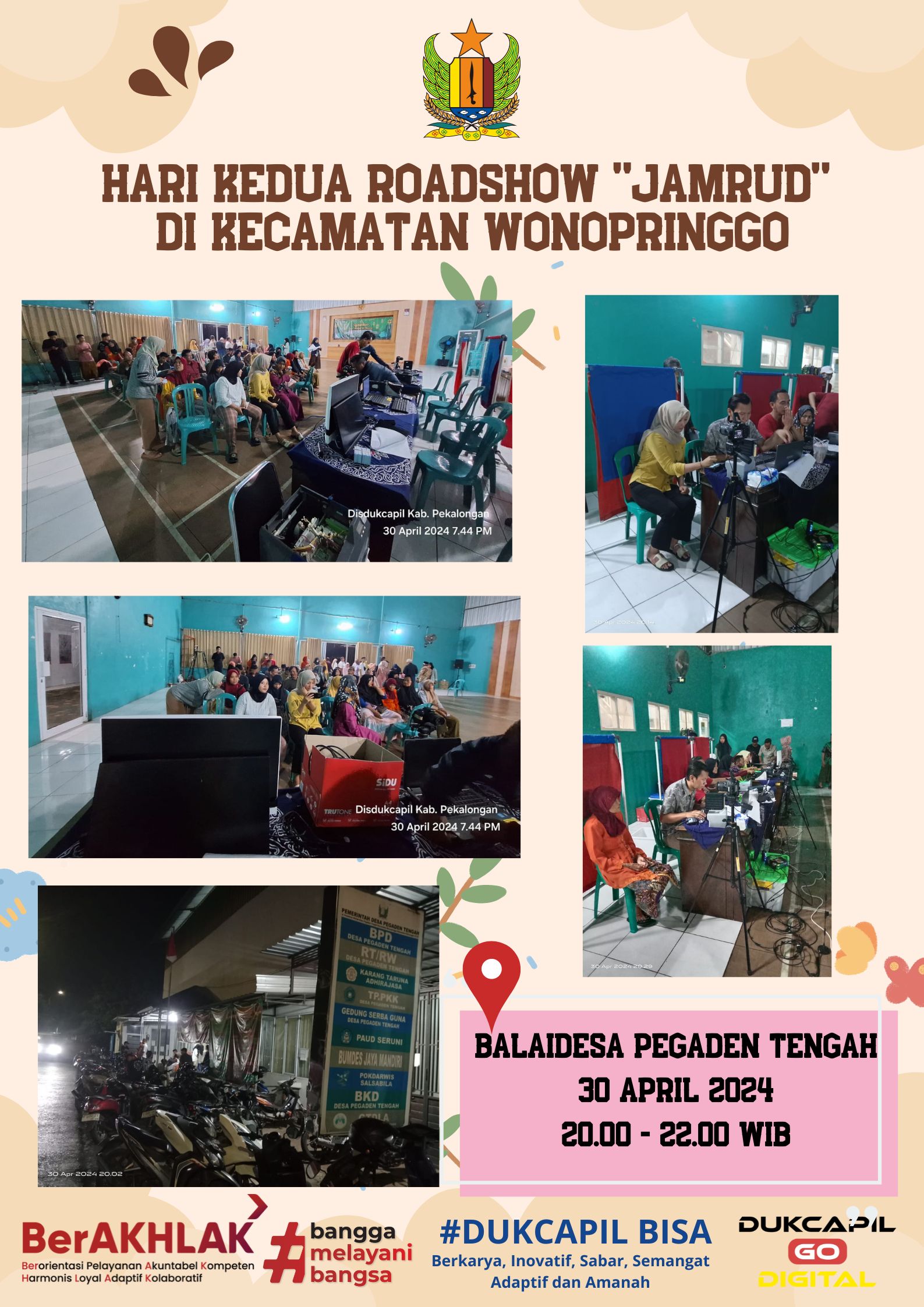 Hari Kedua Roadshow "Jamrud" di Kecamatan Wonopringgo