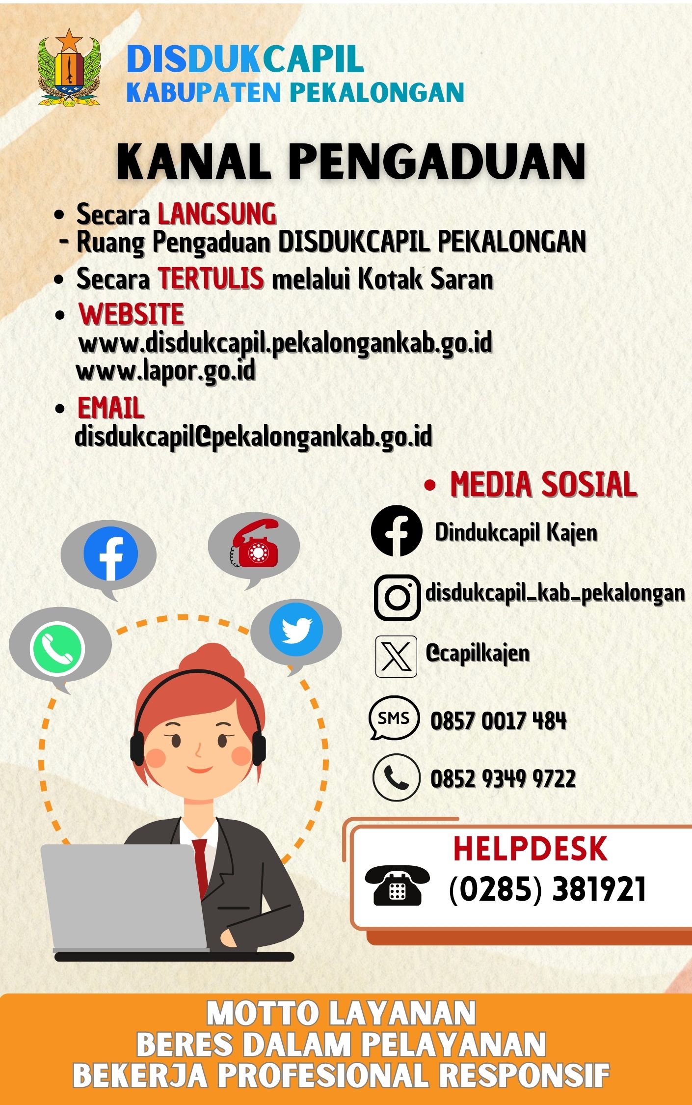 Kontak Pengaduan