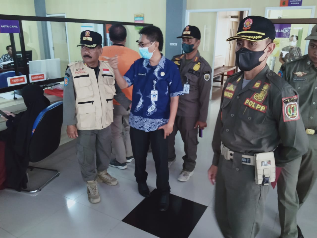 TIM SABER PUNGLI SIDAK KE DISDUKCAPIL