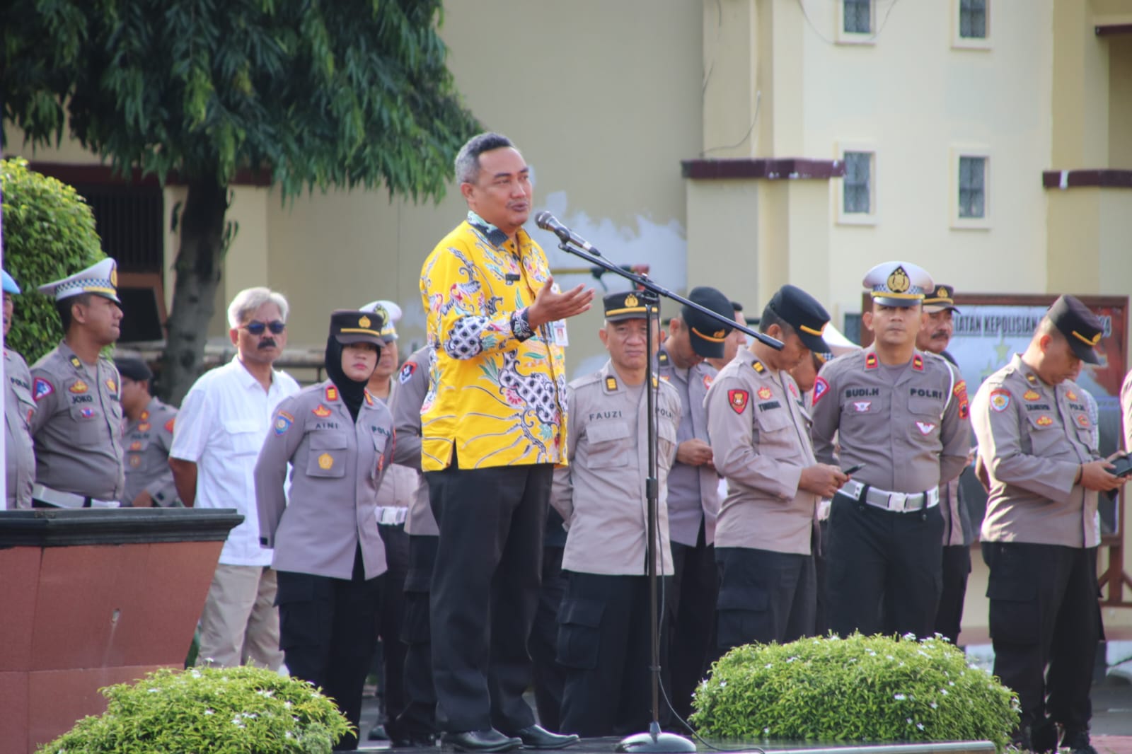 Disdukcapil Sosialisasikan IKD kepada Anggota Polri dan ASN Polres Pekalongan