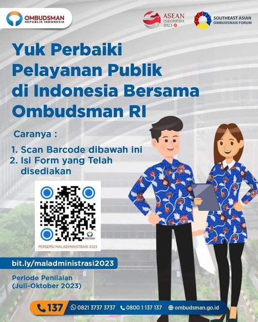 Penilaian Kepatuhan Pelayanan Publik Ombudsman